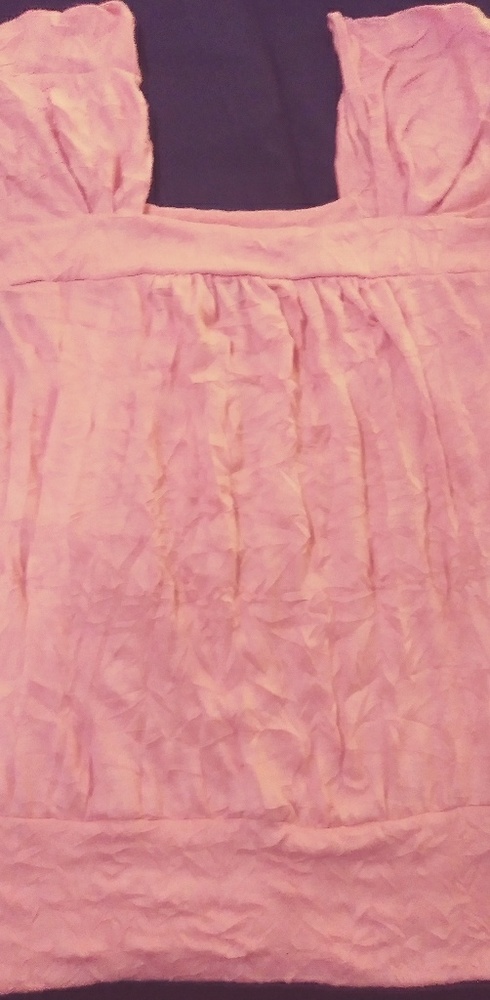 Crimped got pink top
